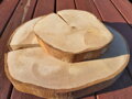 Dřevěná kolečka  - kulatiny - 15 cm