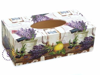 Box na kapesníky - Provance