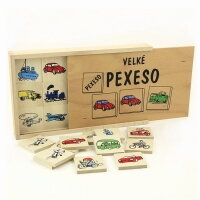 Pexeso - dopravní prostředky - velké