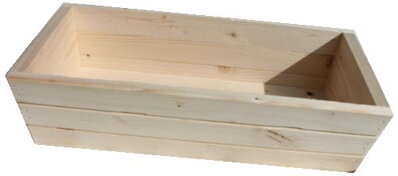 Dřevěný truhlík samostatný