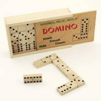 Domino malé - Klasik - v dřevěné krabičce