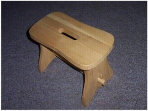 Dřevěná stolička - dubová